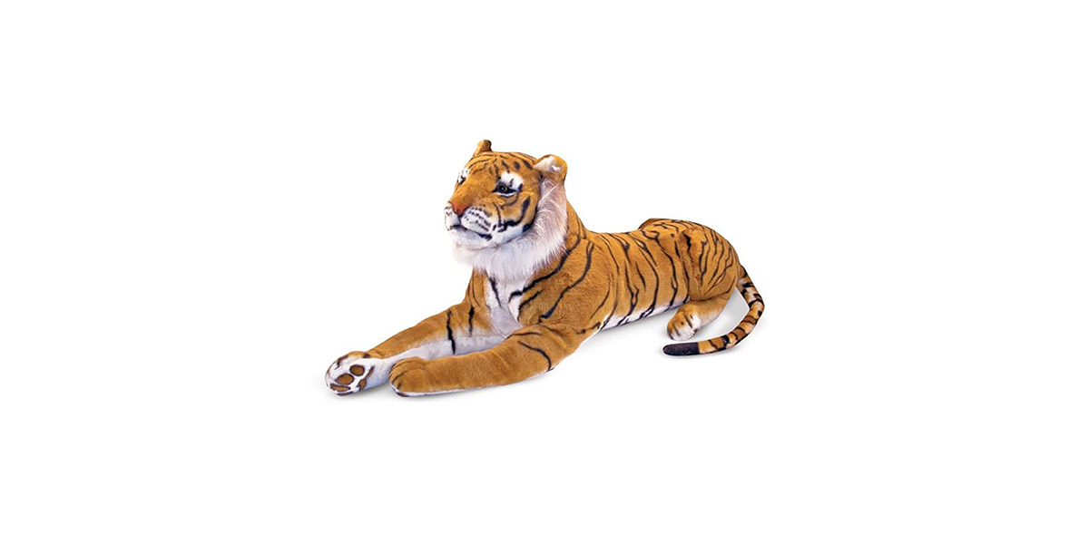 Peluche géante tigre Melissa Doug