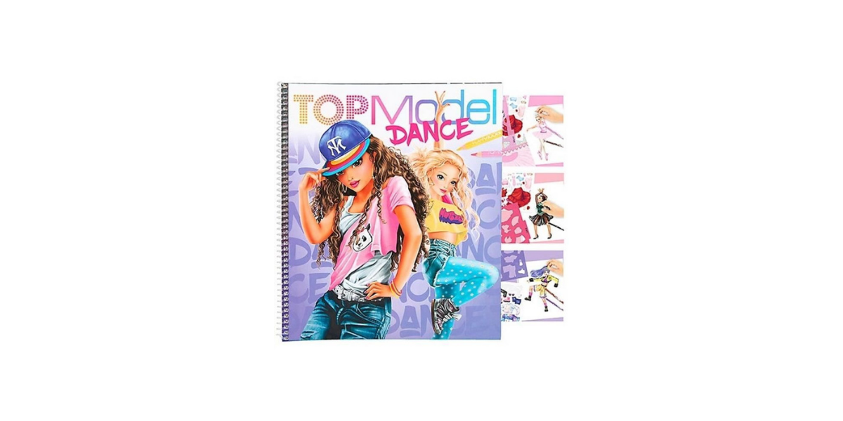 Album à colorier Dance TopModel
