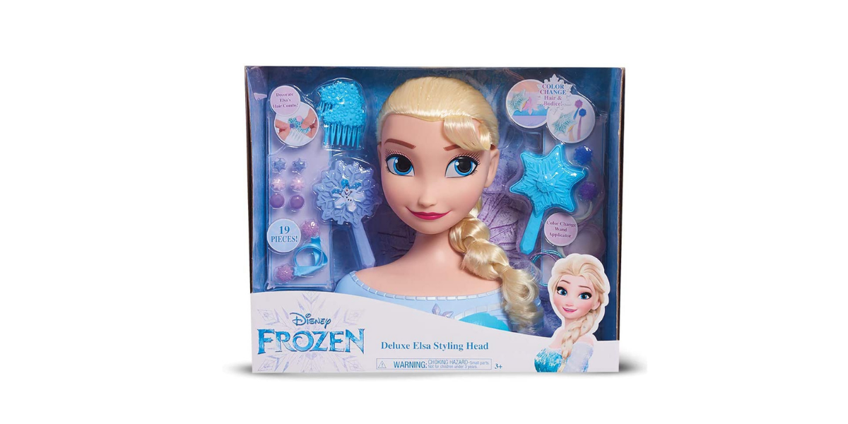 Tête à coiffer Elsa La reine des Neige
