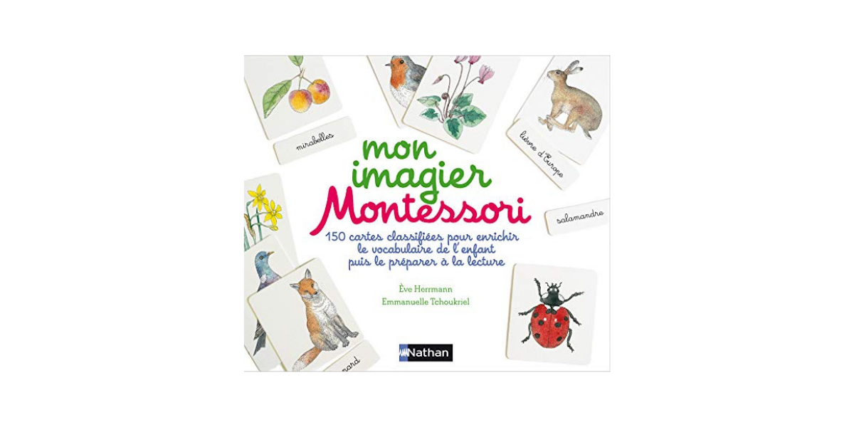 Livre Mon grand imagier Montessori