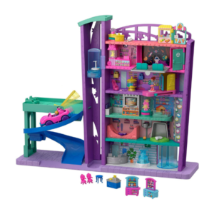 Playset Polly Pocket Le Centre commercial