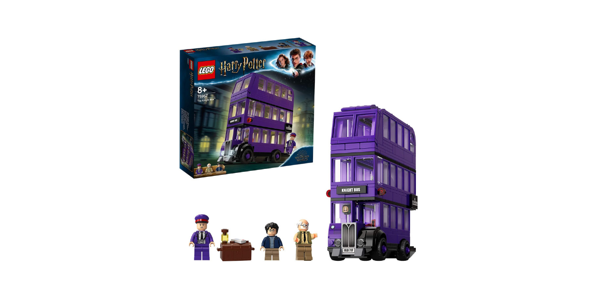 Magicobus Harry Potter Bus Violet 3 Niveaux Lego