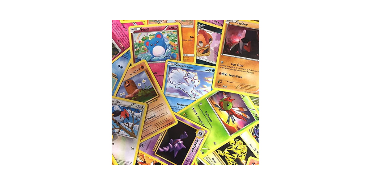 Lot 50 cartes françaises Pokemon sans doubles 3 cartes brillantes cadeau