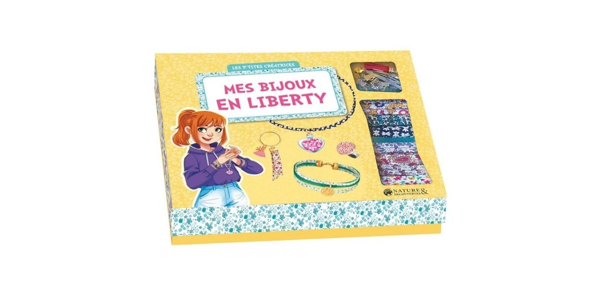 Acheter Mes bijoux en liberty - Kit bijoux - Editions Auzou - Le Nu