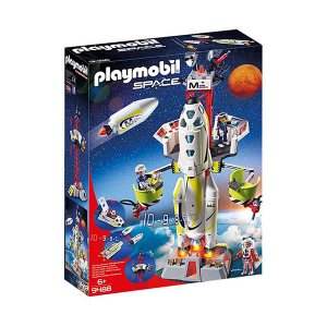 Fusée Mars avec plateforme de lancement Playmobil
